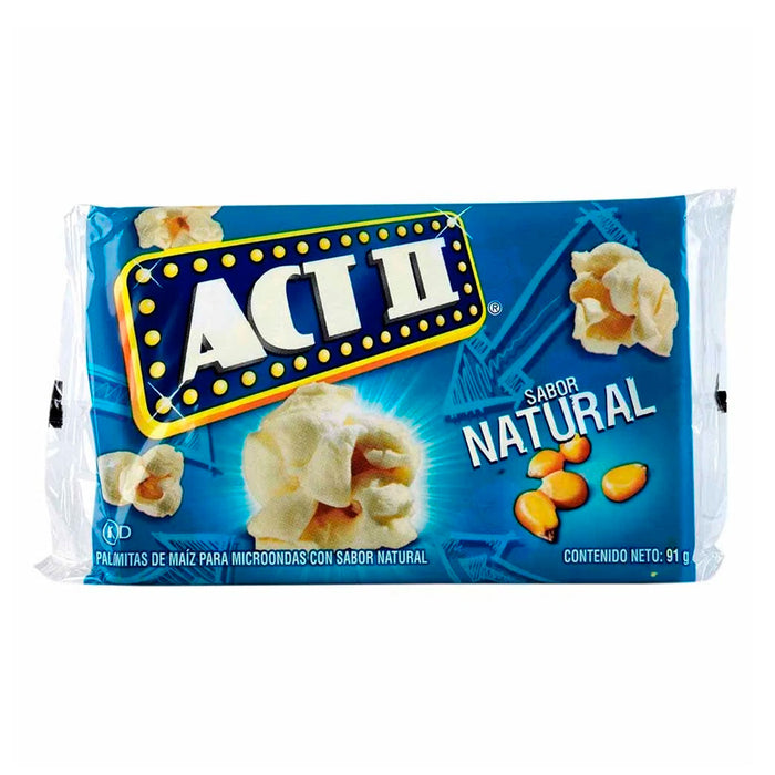 Act Ii Pipocas Natural Bolsa X 91g
