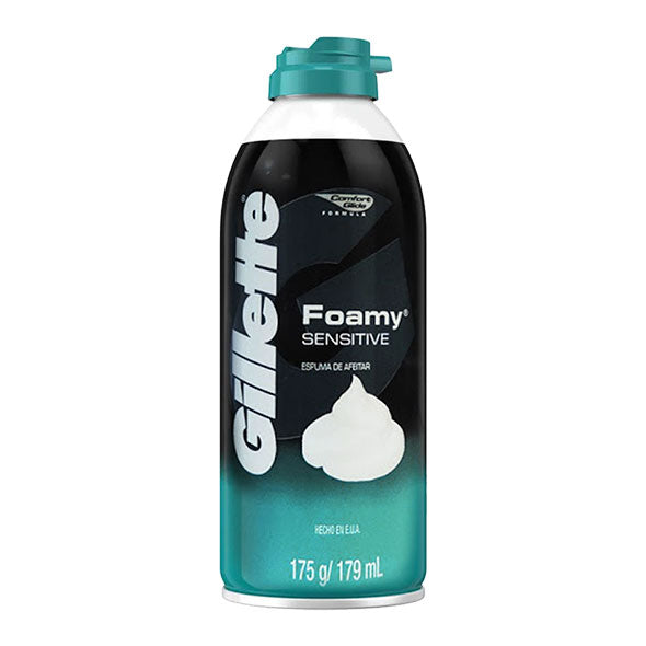 Gillette Foamy Espuma De Afeitar Sensitive X 179ml