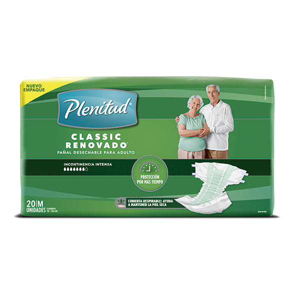 Plenitud Classic Talla M Unisex X 20 Unidades