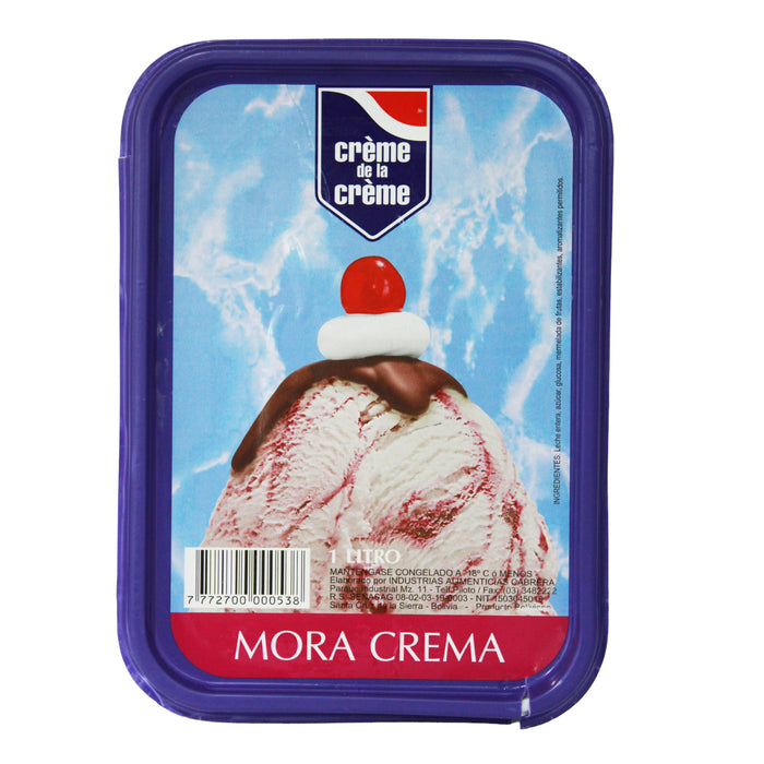Creme De La Creme Mora Crema X 1 L