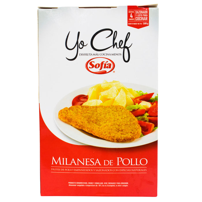 Milanesa De Pollo Sofía En Caja 4 Unidades