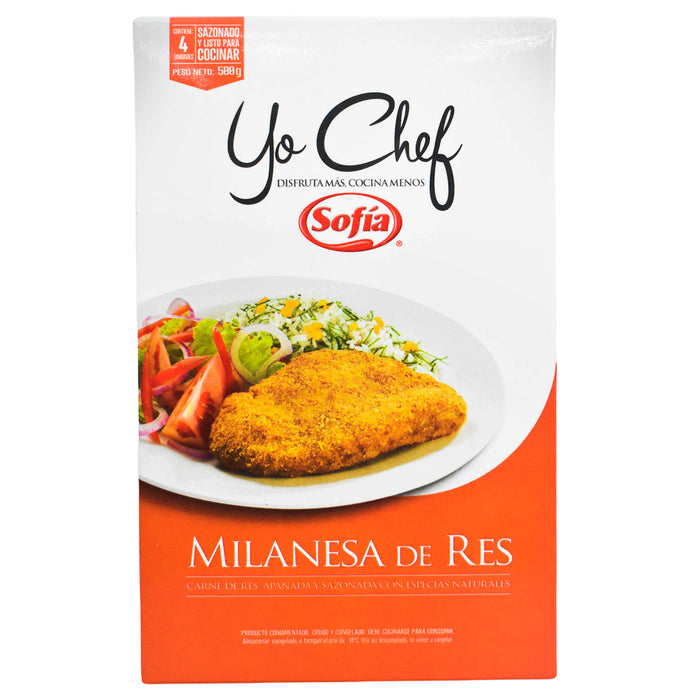 Milanesa De Res Sofía 500G