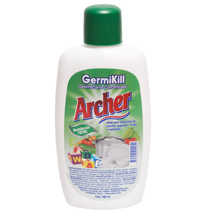 Desinfectante Archer Concentrado Germikill X 200g