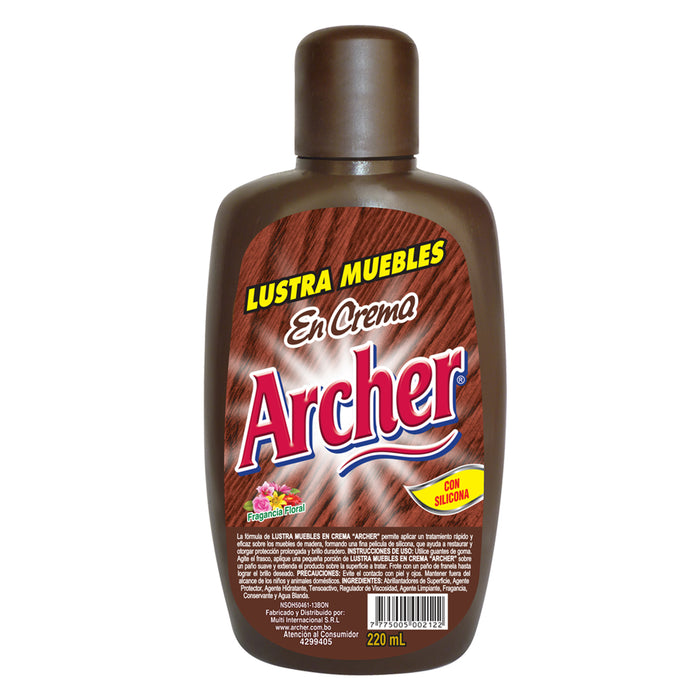 Lustra Mueble Archer Crema Con Silicona X 220Ml