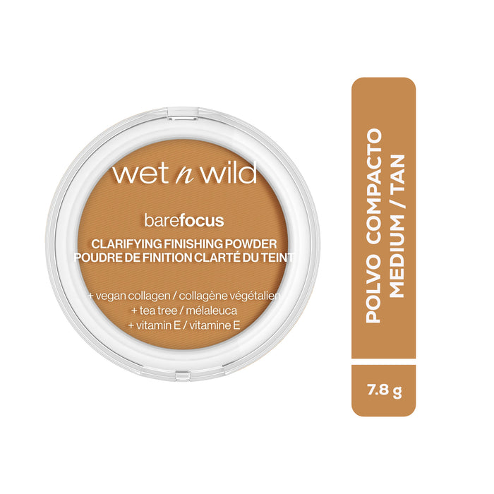 Polvo Compacto Wet N Wild Clarifying Medium/Tan X 7.8g