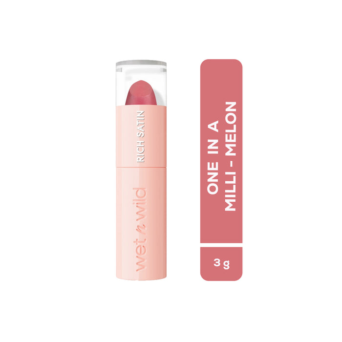 Labial Satinado Wet N Wild One In A Milli-Melon X 3g