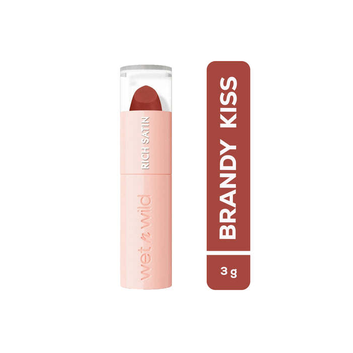 Labial Satinado Wet N Wild Brandy Kiss X 3g