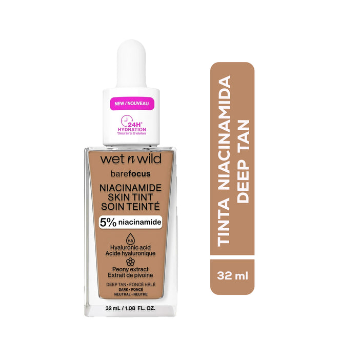 Tinta Serum Niacinamida Wet N Wild Deep Tan X 32ml