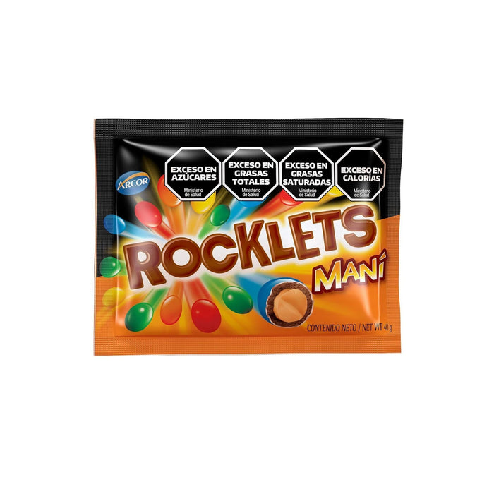 Rocklets Mani Con Chocolate Confitado X 40G