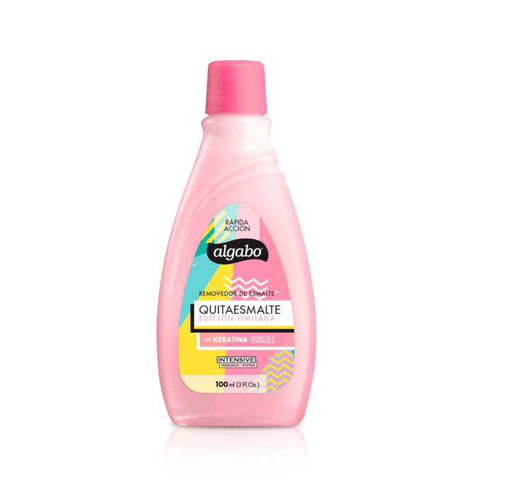 Quita Esmalte Algabo Con Keratina X 100Ml