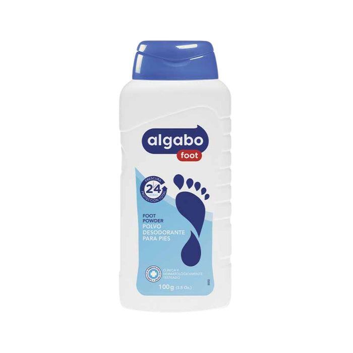 Talco Algabo Foot Azul Desodorante Para Pies X 100G