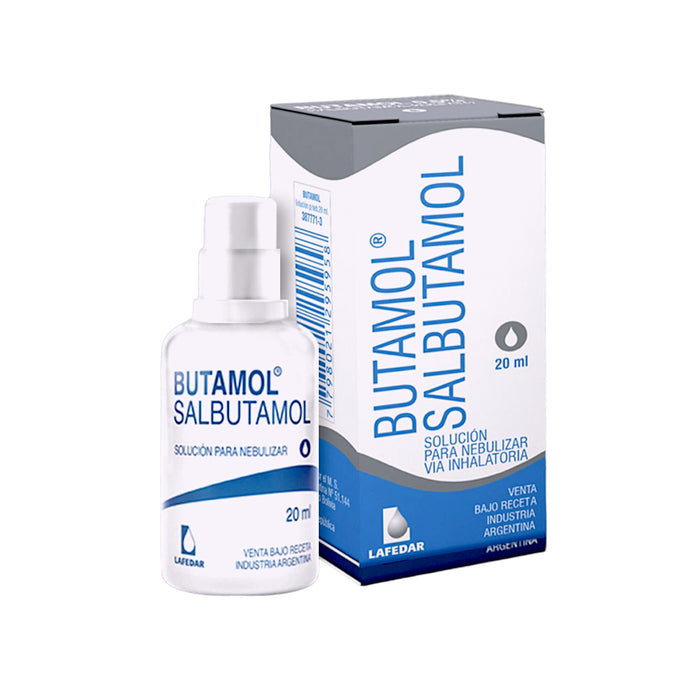 Butamol 5Mg Ml Solucion Para Nebulizar Salbutamol X 20ml