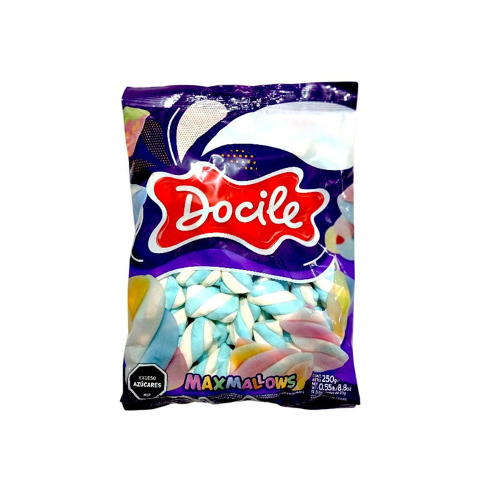 Malvavisco Docile Azul Y Blanco Bolsa X 250G