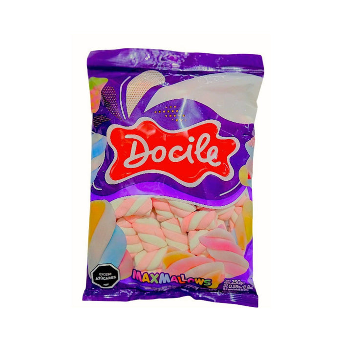 Malvavisco Docile Rosa Y Blanco Bolsa X 250G