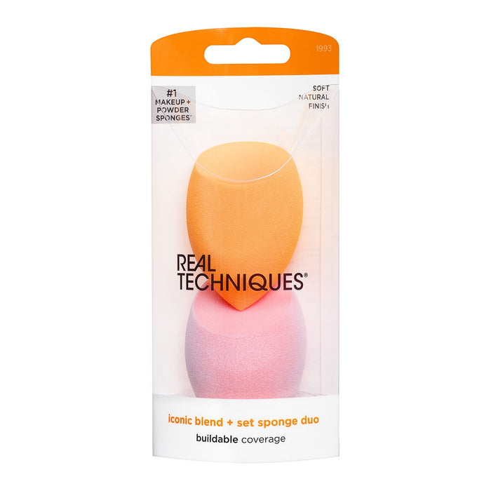 Set Esponjas De Maquillaje Real Techniques Mcs & Mps X 2 Piezas
