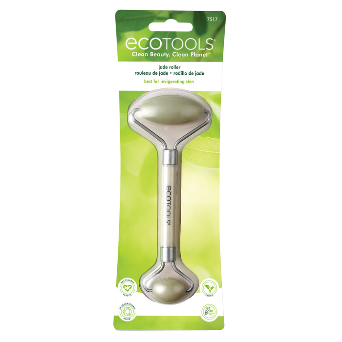 Rodillo Facial Y Ojos Ecotools De Jade