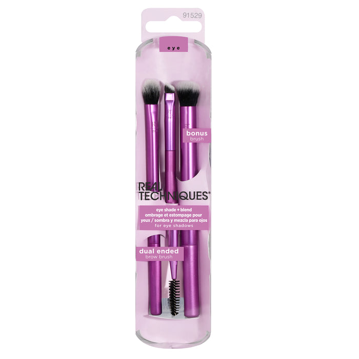 Set De Brochas De Maquillaje Real Techniques Eye Shade + Blend X 2 Piezas