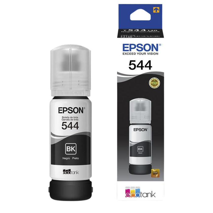 Tinta Epson 544 Negra Modelo L3110/L3150/L5190 X 65Ml