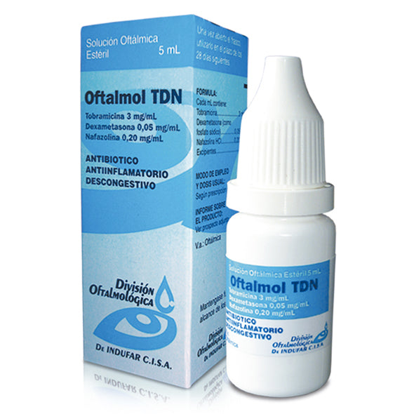Oftalmol Tdn Colirio X 5ml