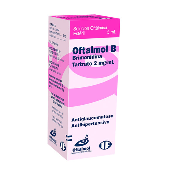 Oftalmol B 0.2% Colirio X 5ml Brimonidina