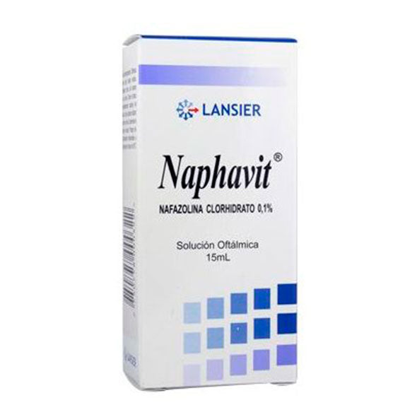 Naphavit Nafazolina 0.1% Colirio X 15ml