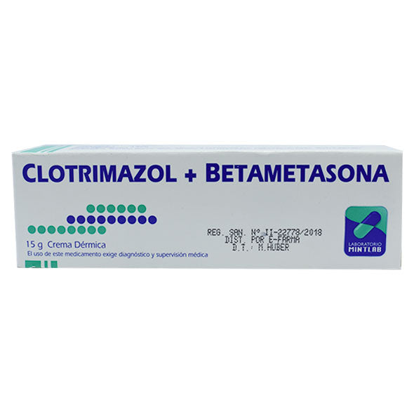 Clotrimazol+Betametasona Crema X 15g