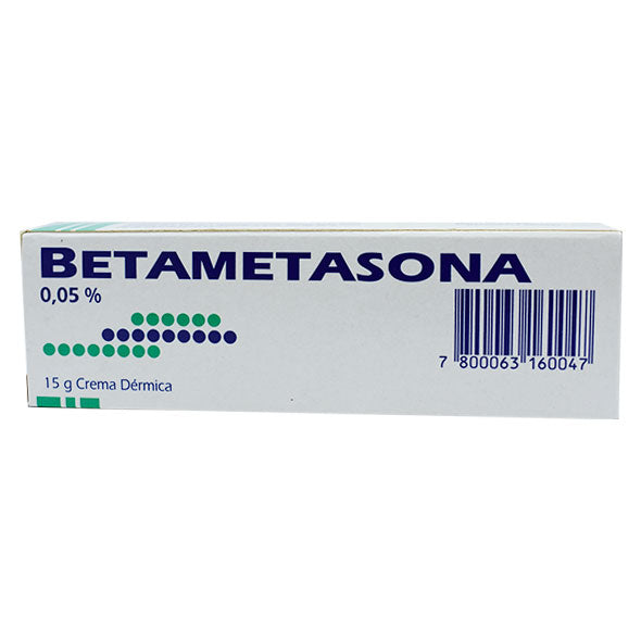 Betametasona 0.05 Crema X 15g