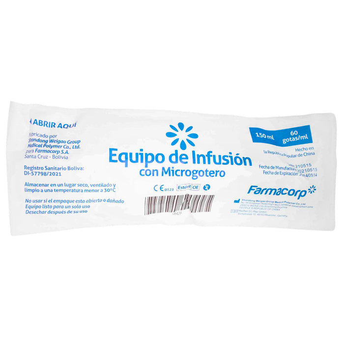 Microgotero Farmacorp 150ml C Me Rig Paquete X5