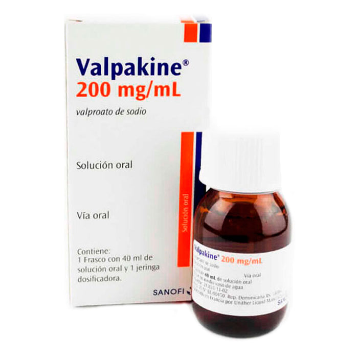 Valpakine 200Mg Ml Solucion X 40ml Valproato Sodio