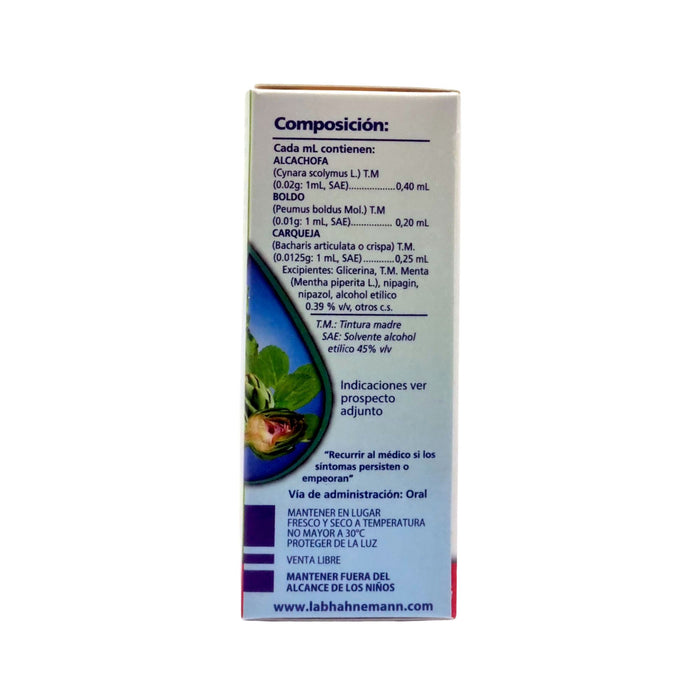 Hepatol Alcachofa Boldo Carqueja Gotas X 60Ml