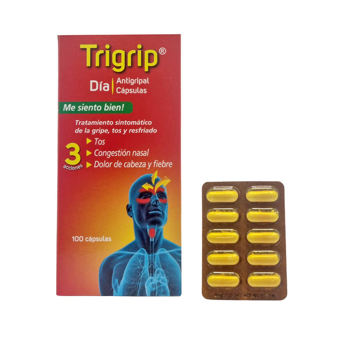 Trigrip Día Antigripal X Cápsula