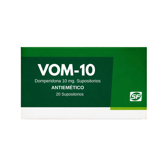 Vom 10 Domperidona 10Mg X Supositorio