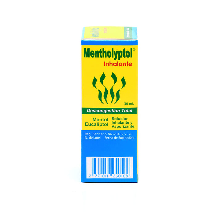 Mentholiptol Inhalante Frasco Descongestionante X 30Ml