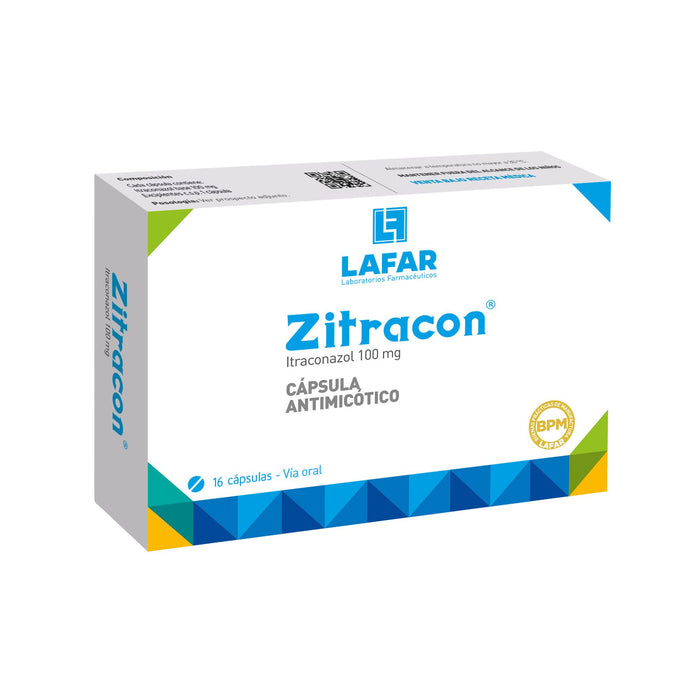 Zitracon Itraconazol 100Mg X Capsula