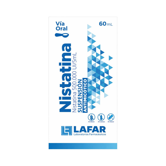 Lafar Nistatina 500.000Ui/5Ml Suspensión X 60Ml