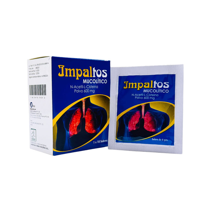 Impaltos Mucolítico N-Acetil 600Mg X Sobre