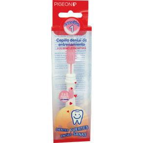 Pigeon Cepillo Dental Lecc 1 007 Rosado
