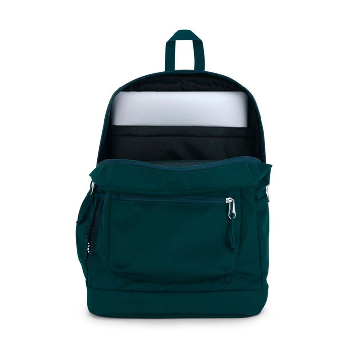 Mochila Jansport Escolar Cross Town Plus Deep Juniper
