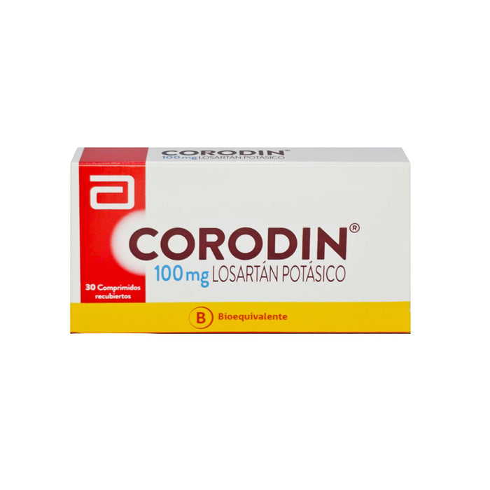 Corodin Losartán Potásico 100Mg X Comprimido
