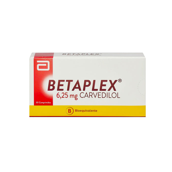Betaplex Carvedilol 6.25Mg X Comprimido