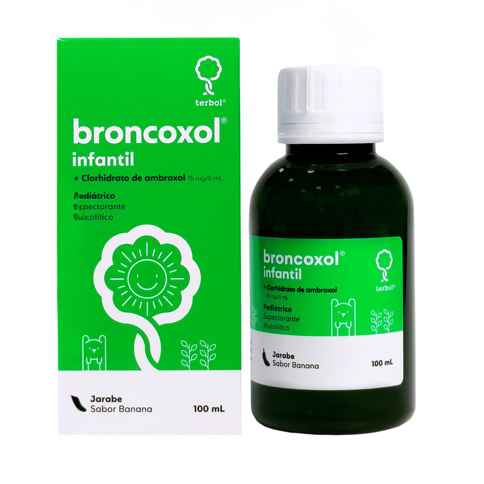 Broncoxol Infantil Ambroxol15mg / 5Ml Jarabe X 100Ml