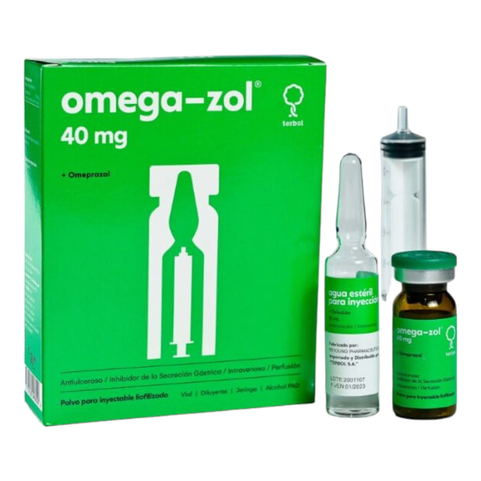 Omega-Zol Omeprazol 40Mg X Ampolla