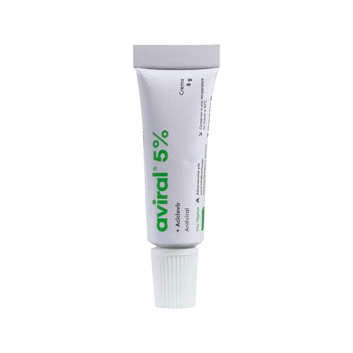 Aviral Aciclovir 0.05 Crema X 5G