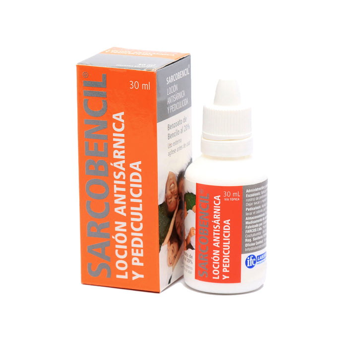 Sarcobencil 20% Locion Benzoato De Bencilo X 30Ml
