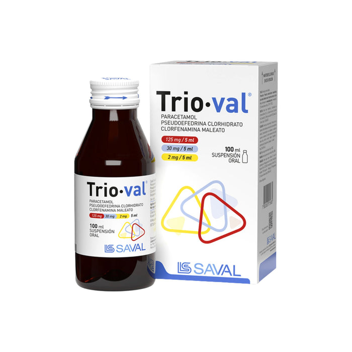 Trioval Suspensión Oral Jarabe X 100Ml