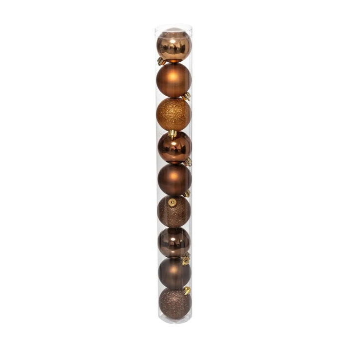 Atmosphera Set De 9 Bolas 6Cm De Diametro Bronce