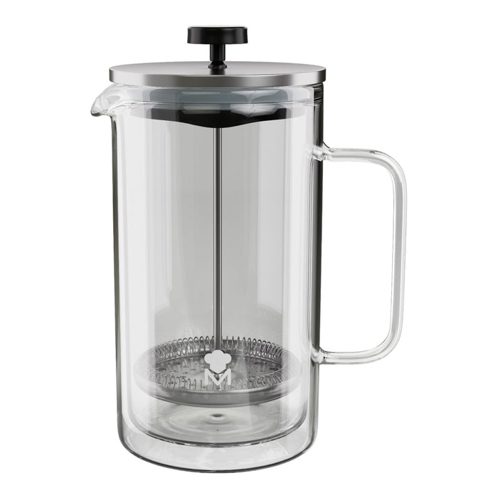 Prensa Francesa Masterpro Vidrio 800Ml