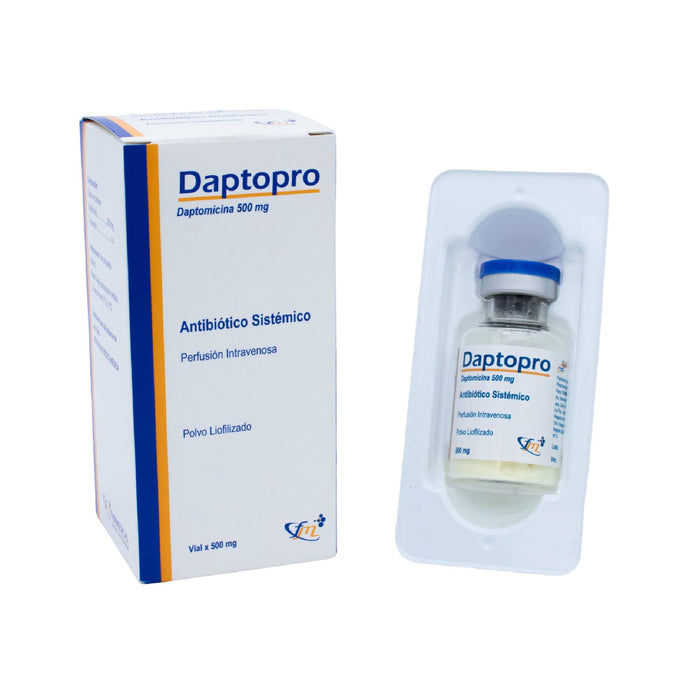 Daptopro Daptomicina 500Mg Iv X Ampolla