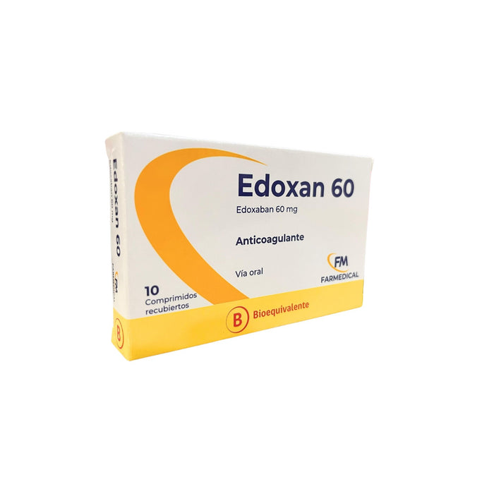Edoxan Edoxaban 60Mg X Comprimido