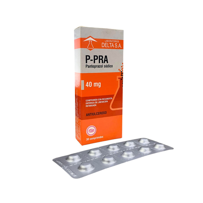 P-Pra Pantoprazol 40 Mg X Comprimido